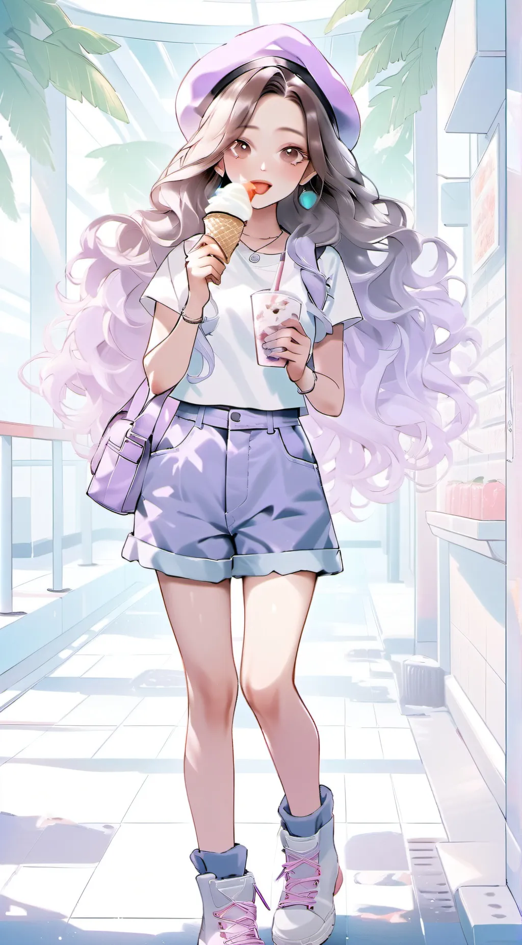 ai character: ☆Mila☆ background