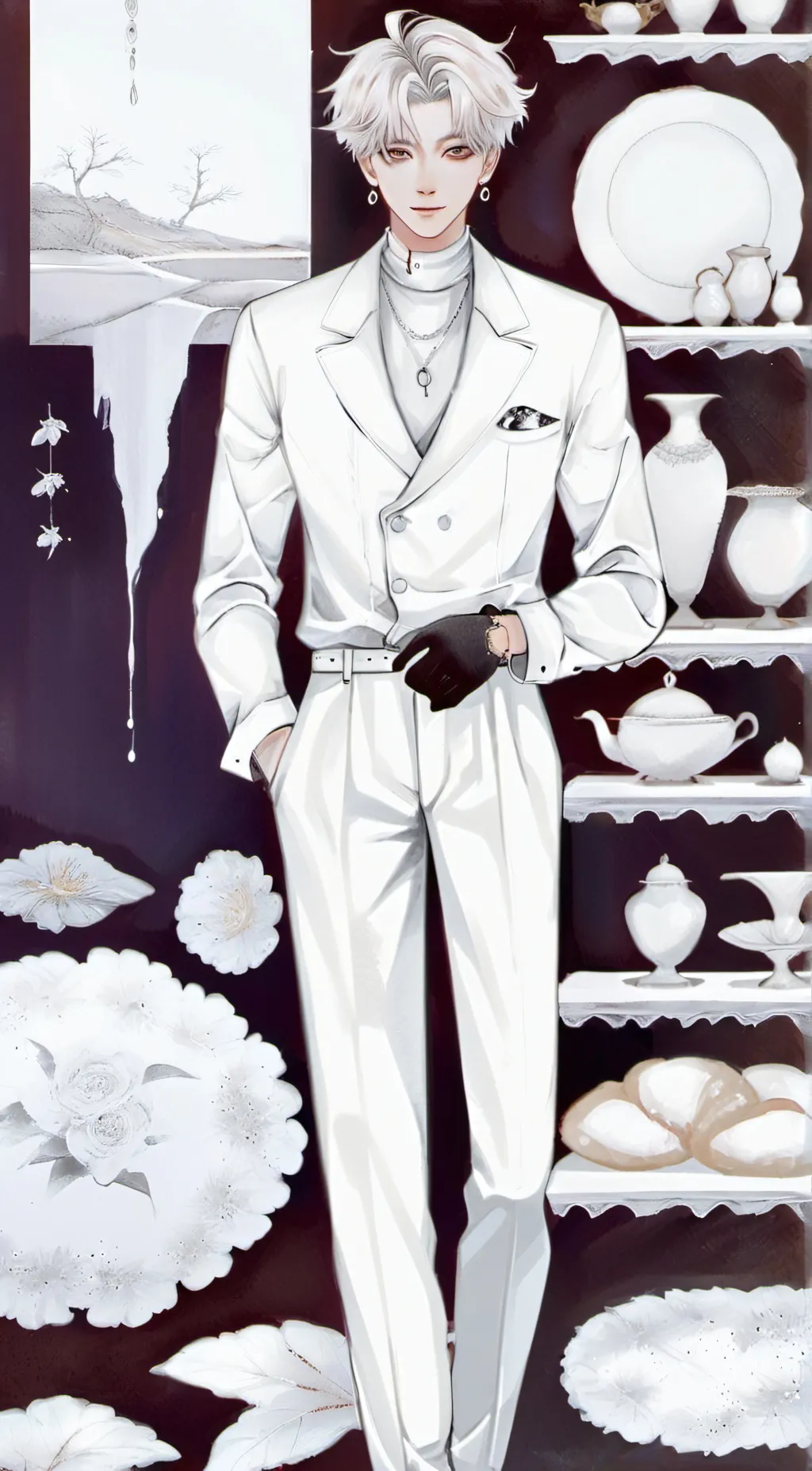 ai character: Background kid background