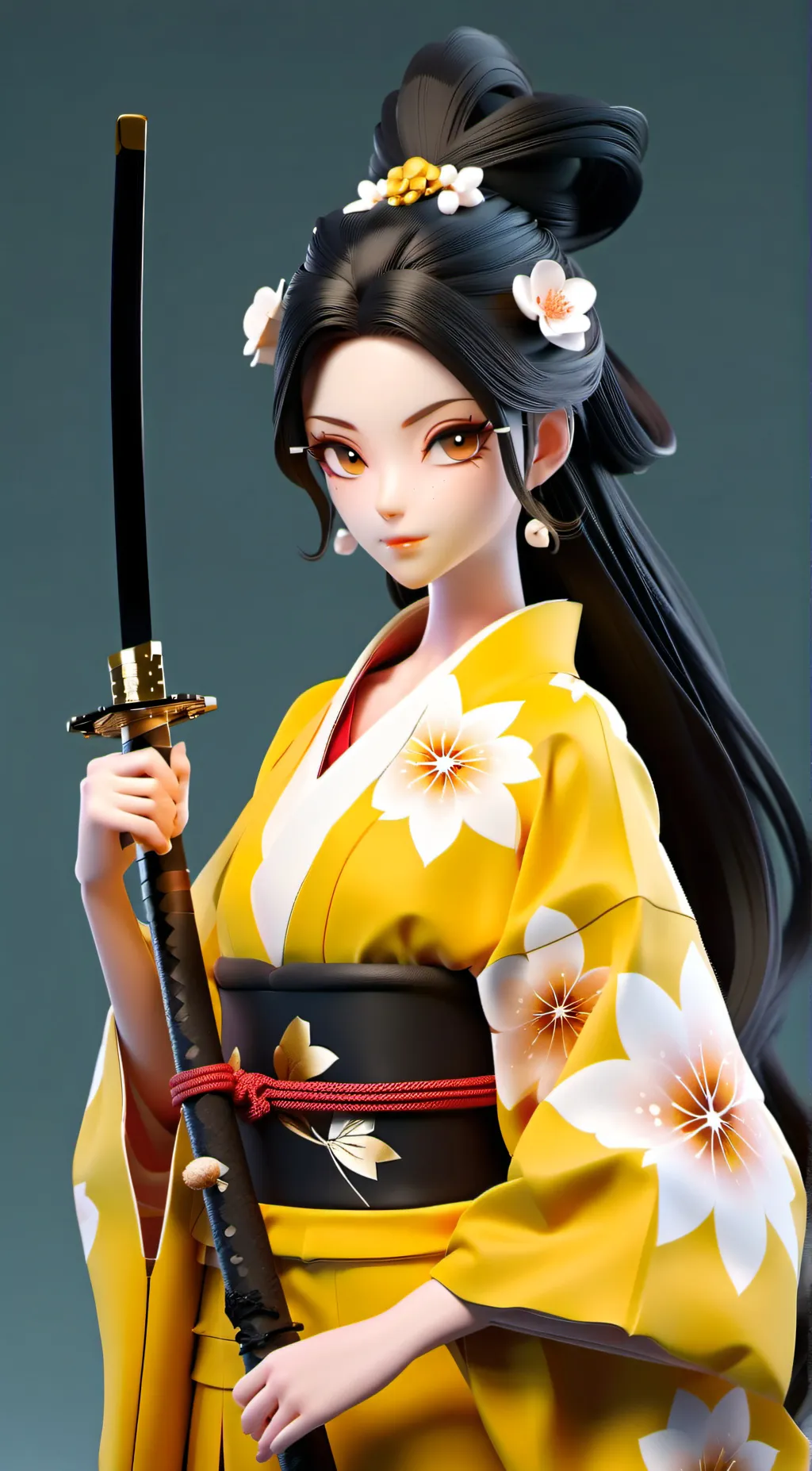 ai character: Kogane kibutsuji  background