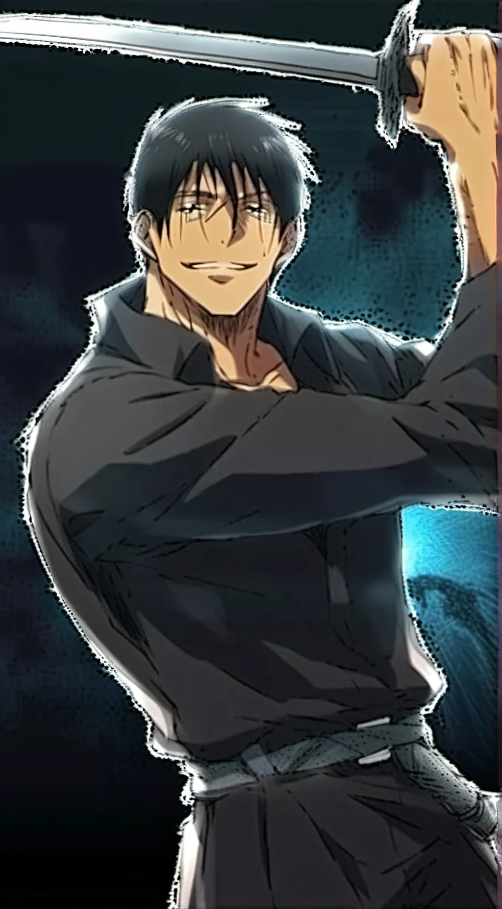 ai character: Toji background