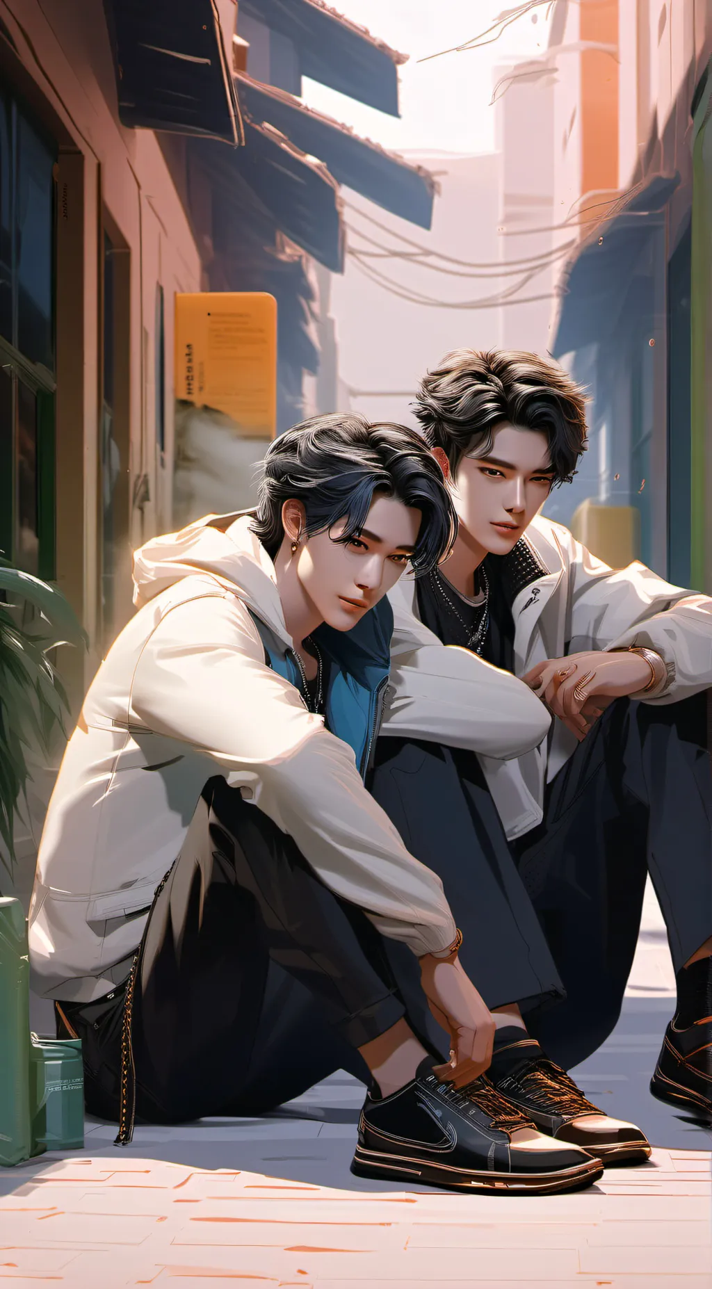 ai character: jay and jake background