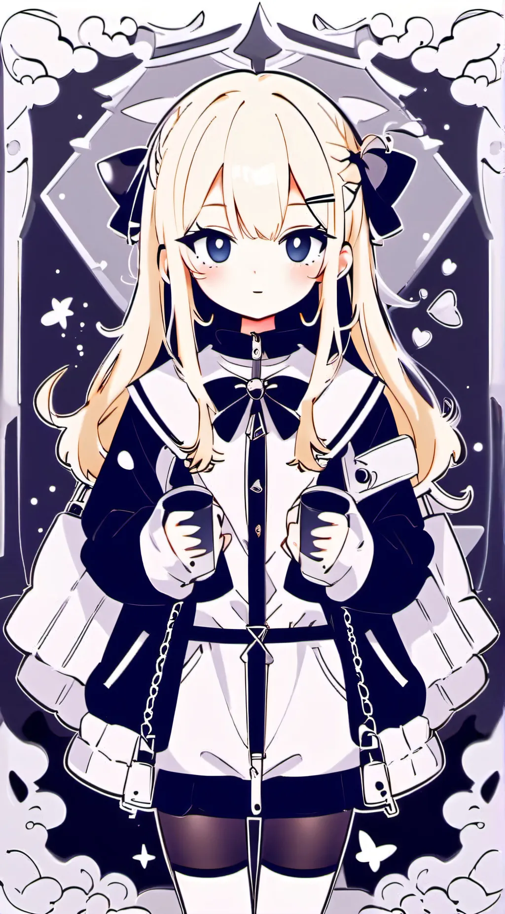 ai character: Cat oc!! background