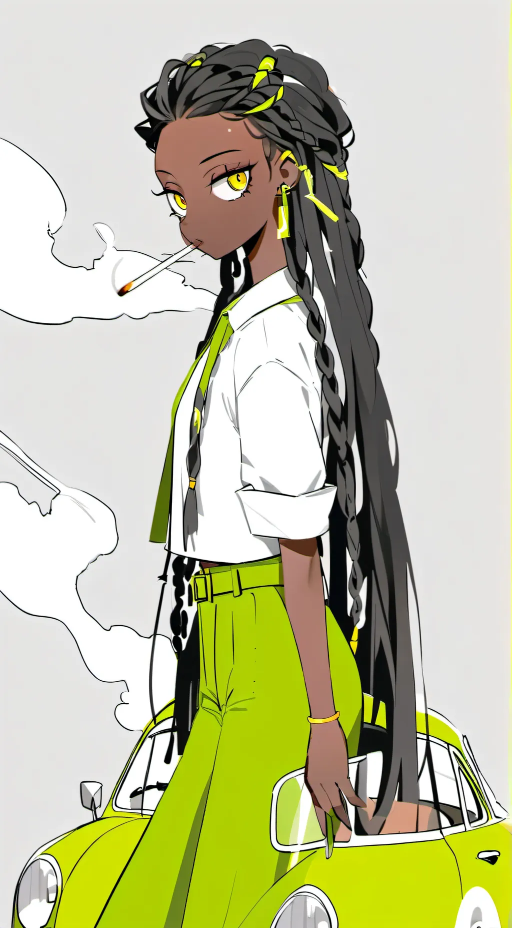 ai character: Aria background