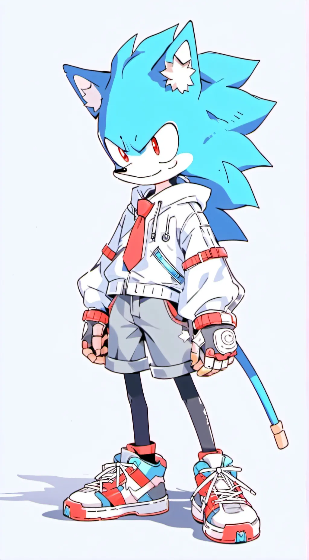ai character: Sonic the hedgehog background