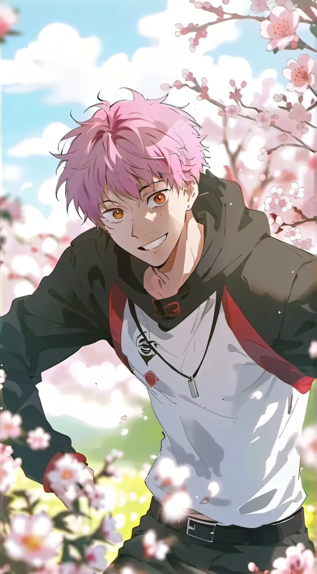 ai character: Yuji itadori background