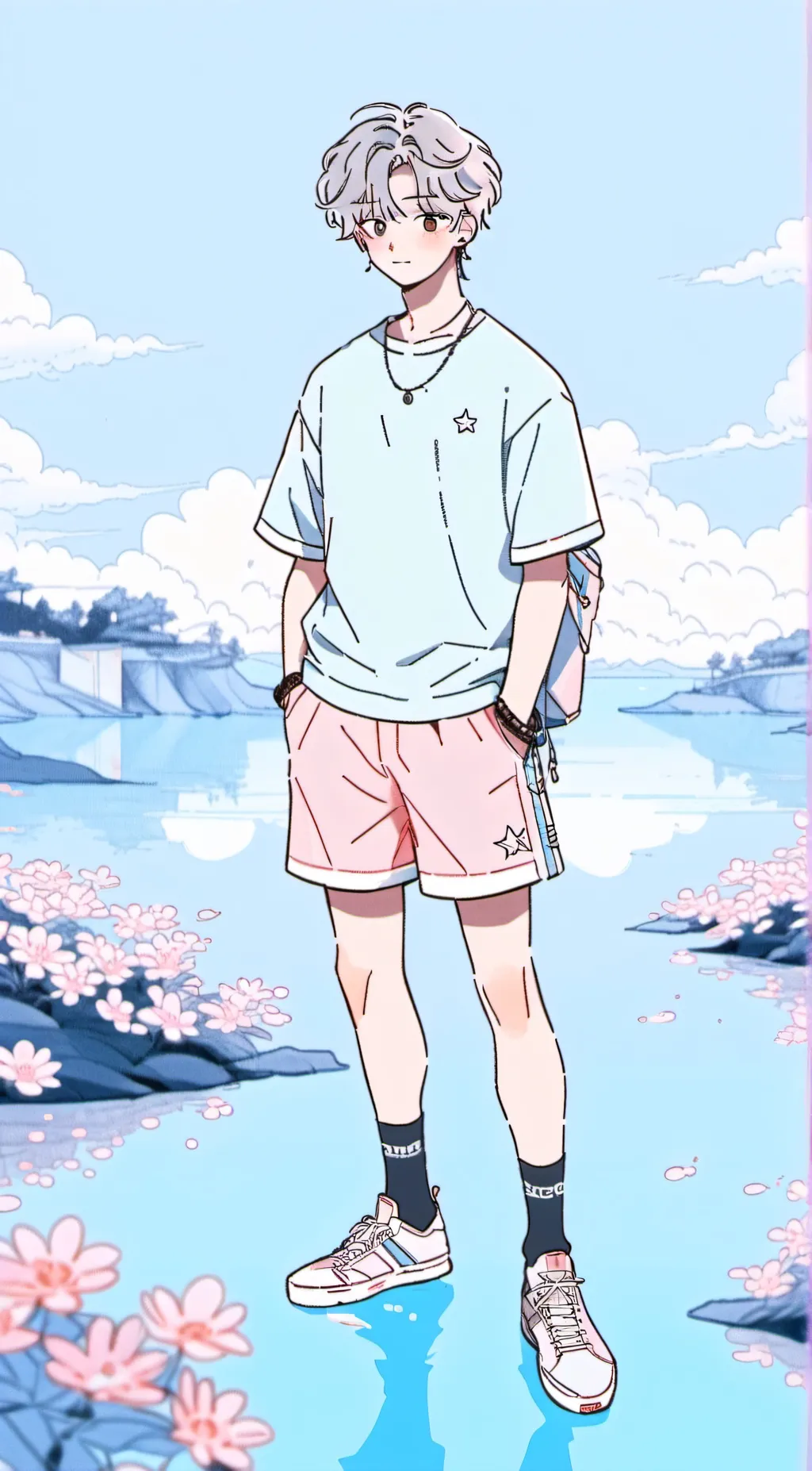 ai character: John  background