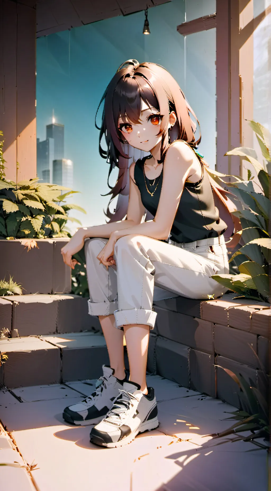 ai character: ana background