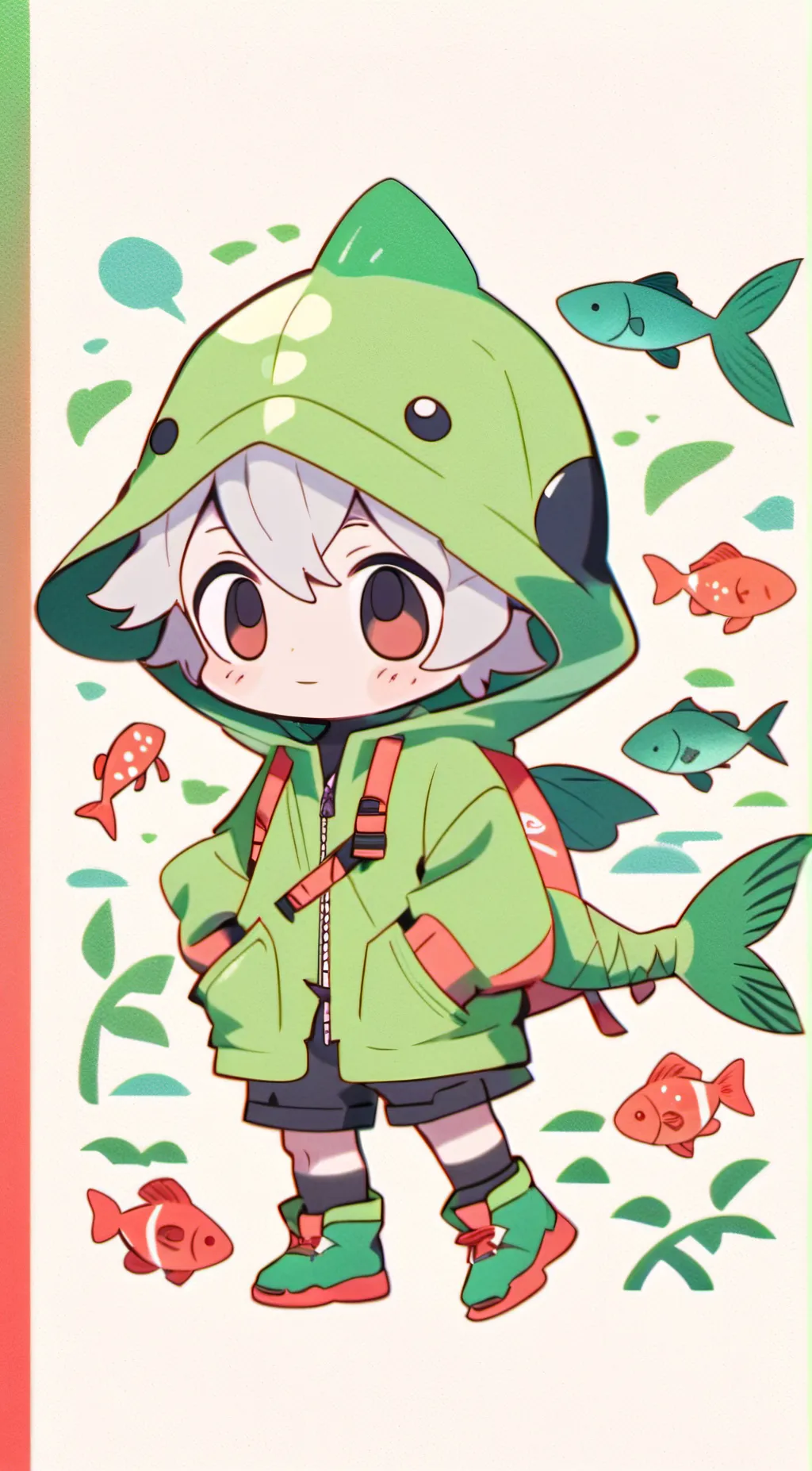 ai character: zipster/chip background