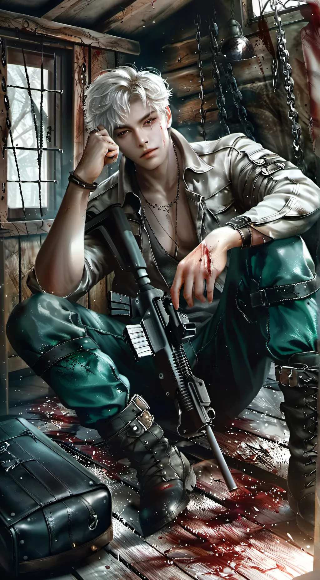 ai character: Felix  background