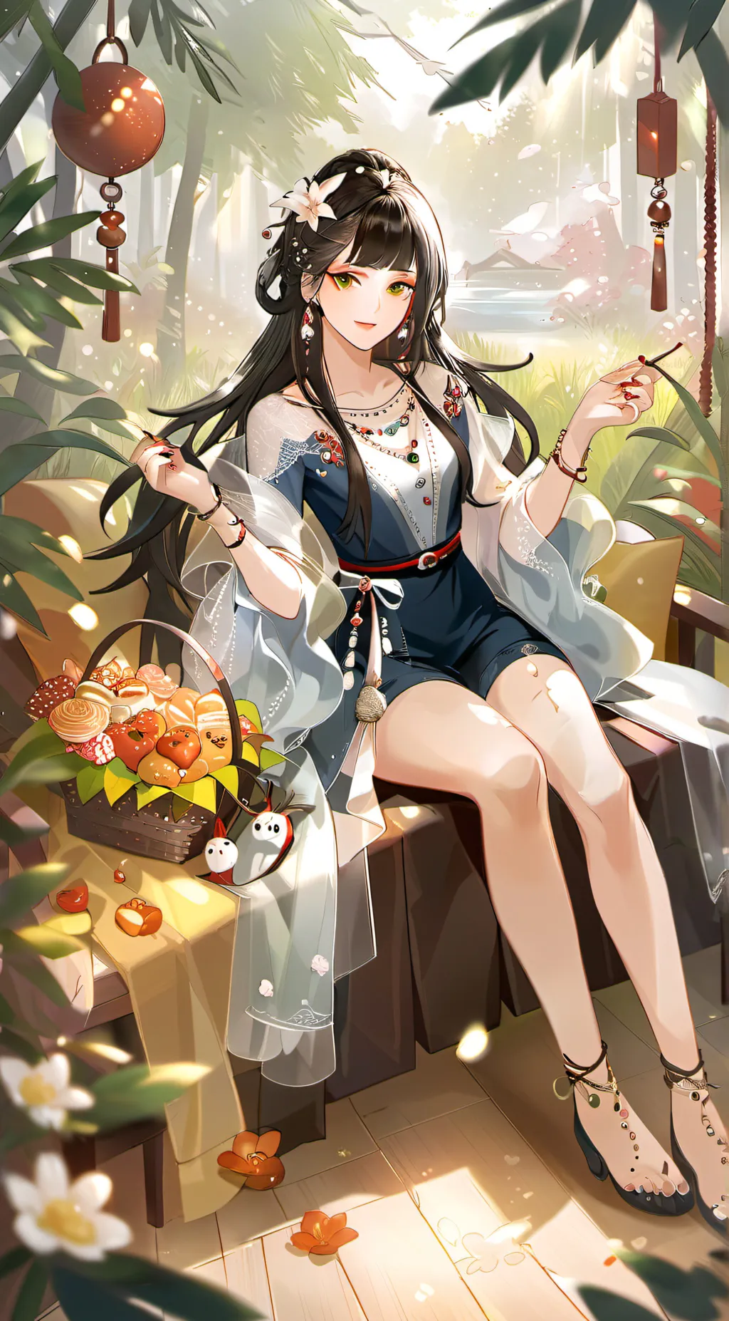 ai character: ivy background