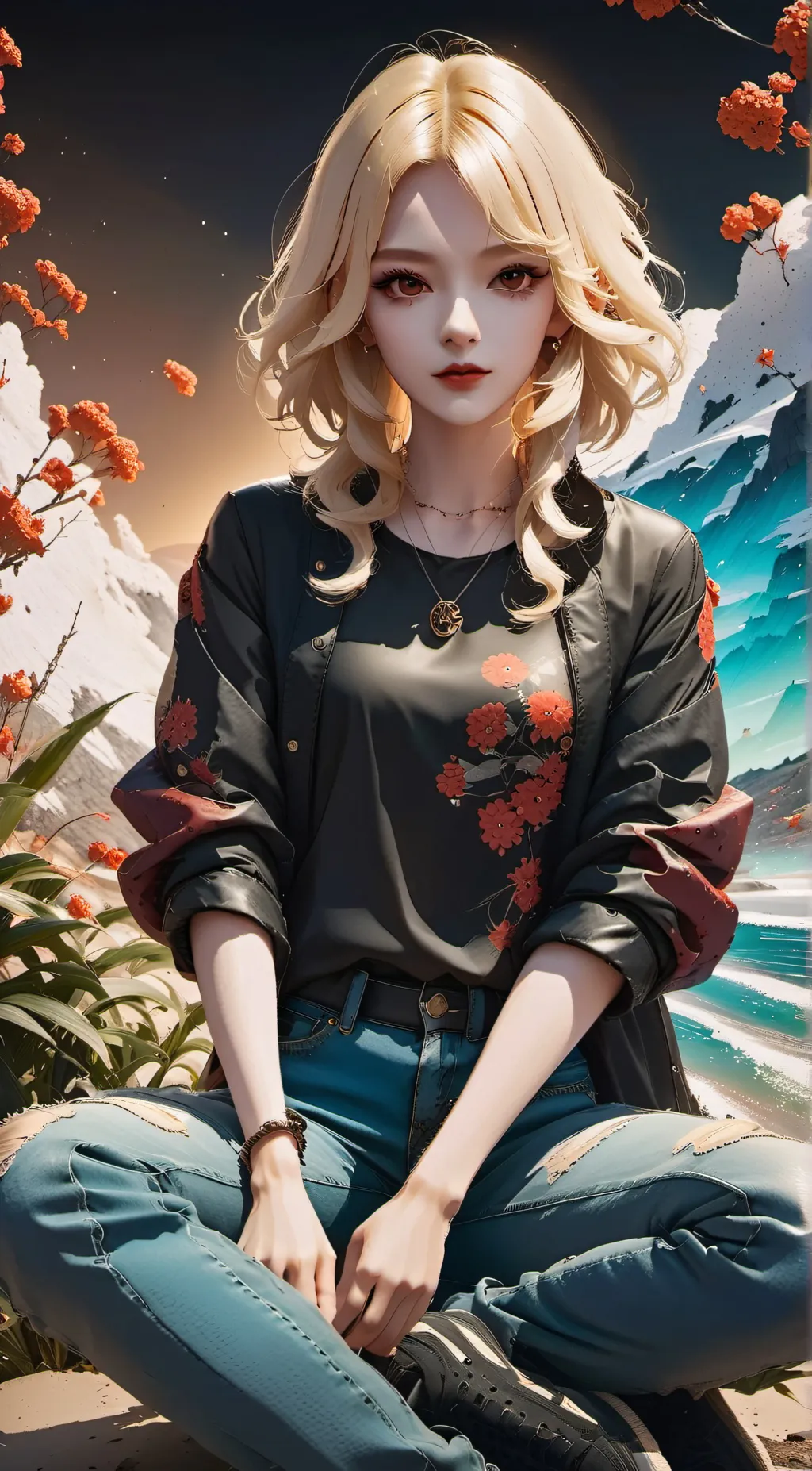 ai character: Jasmine background