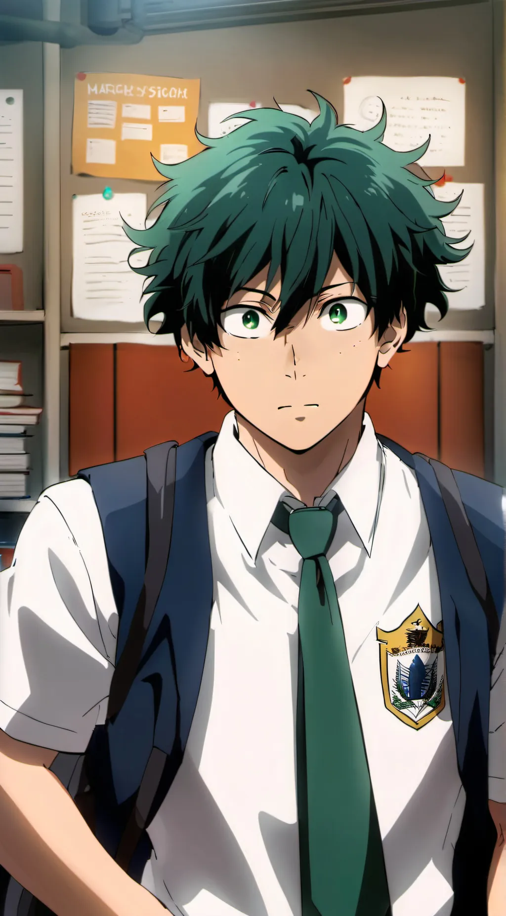 ai character: ~Deku’s sibling~ background