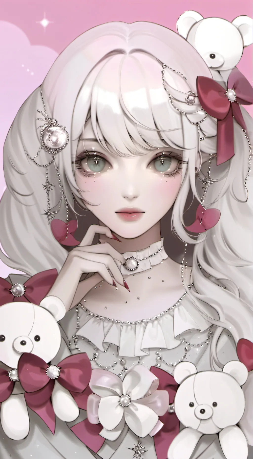 ai character: Lily background