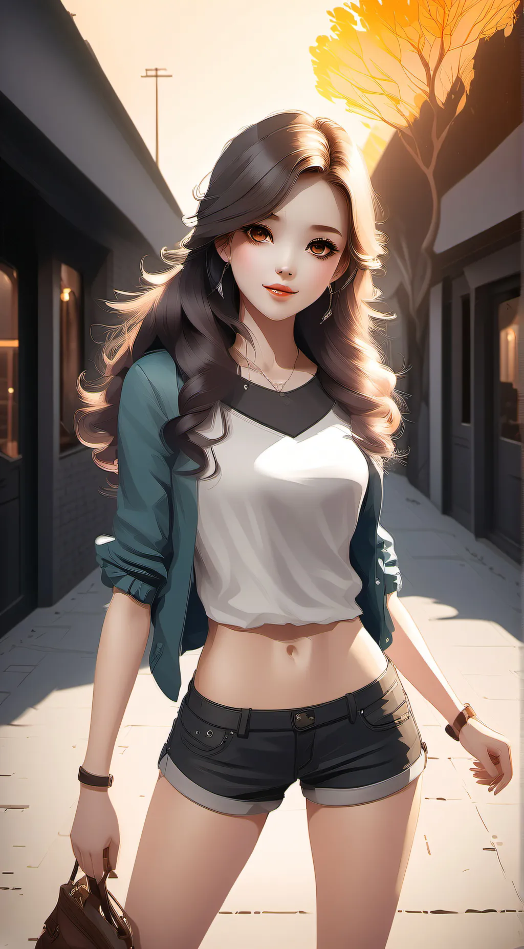 ai character: Midnight  background