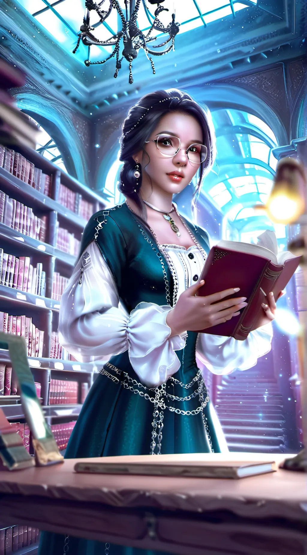 ai character: anna background