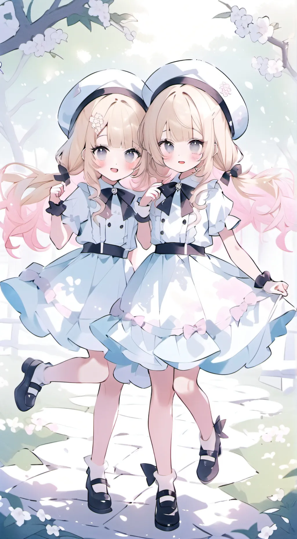 ai character: Alissa And Aleah background