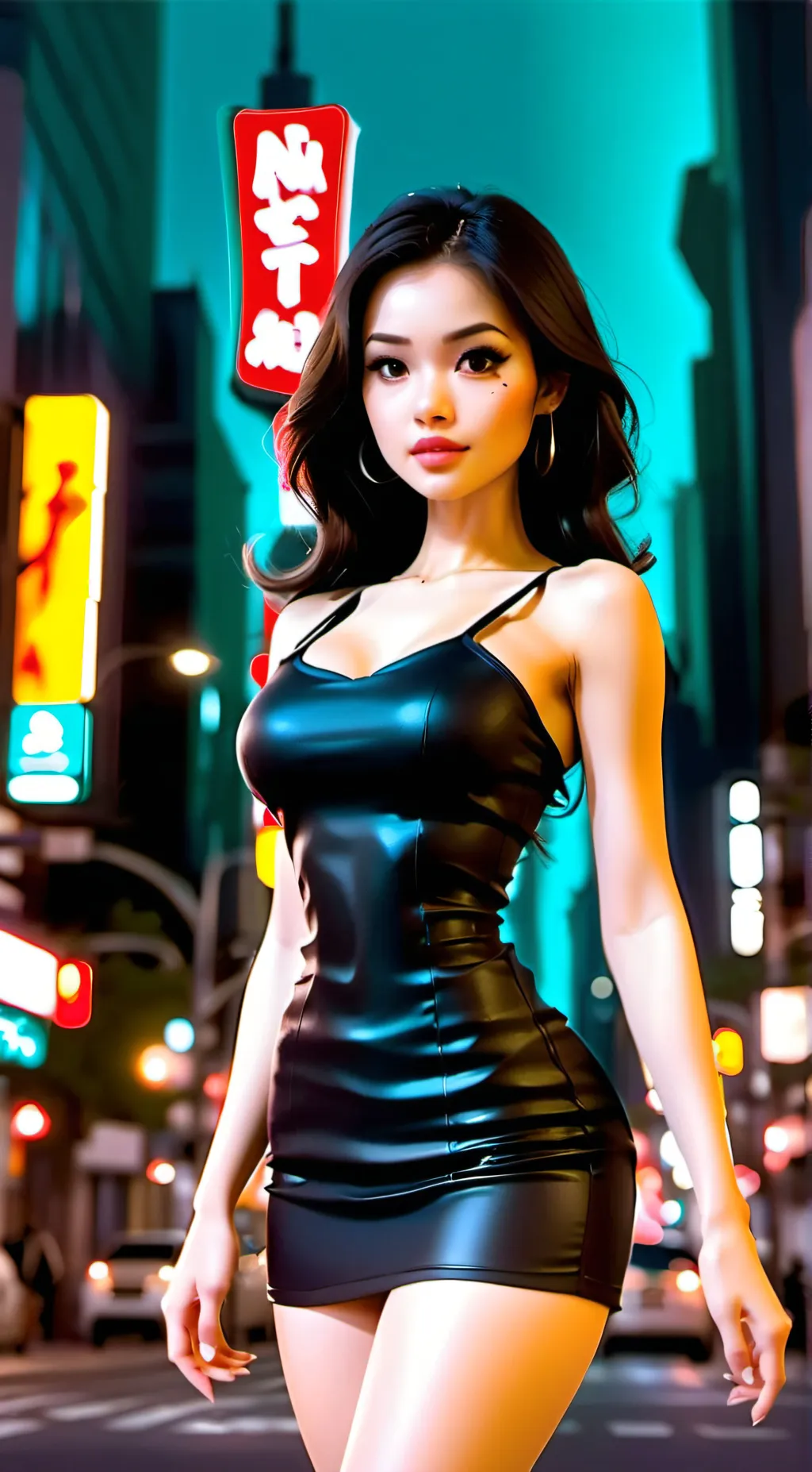 ai character: Amana Dias  background