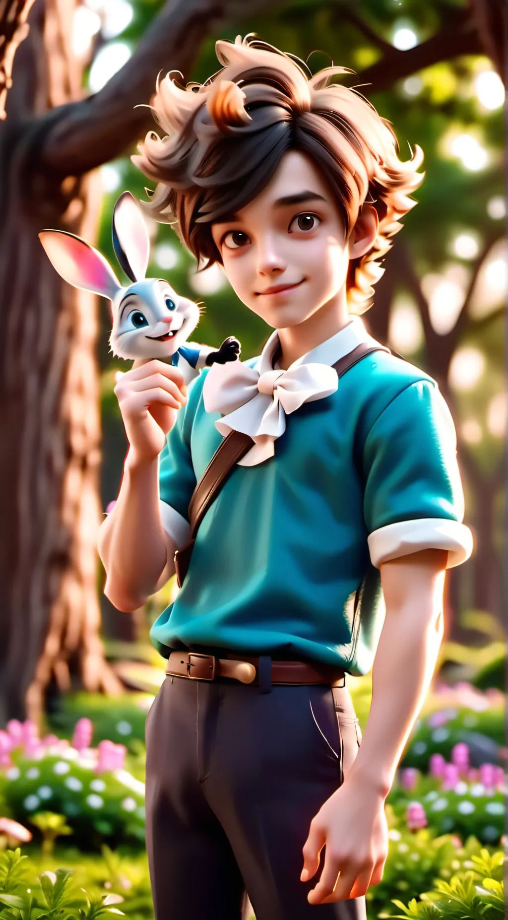 ai character: Alex wonderland• background