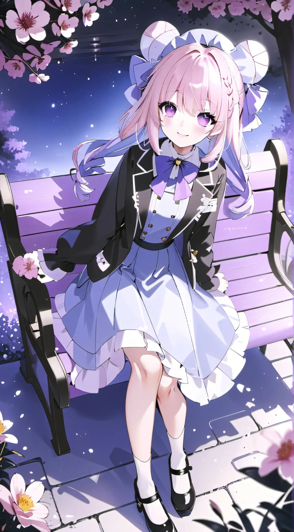 ai character: Aria background