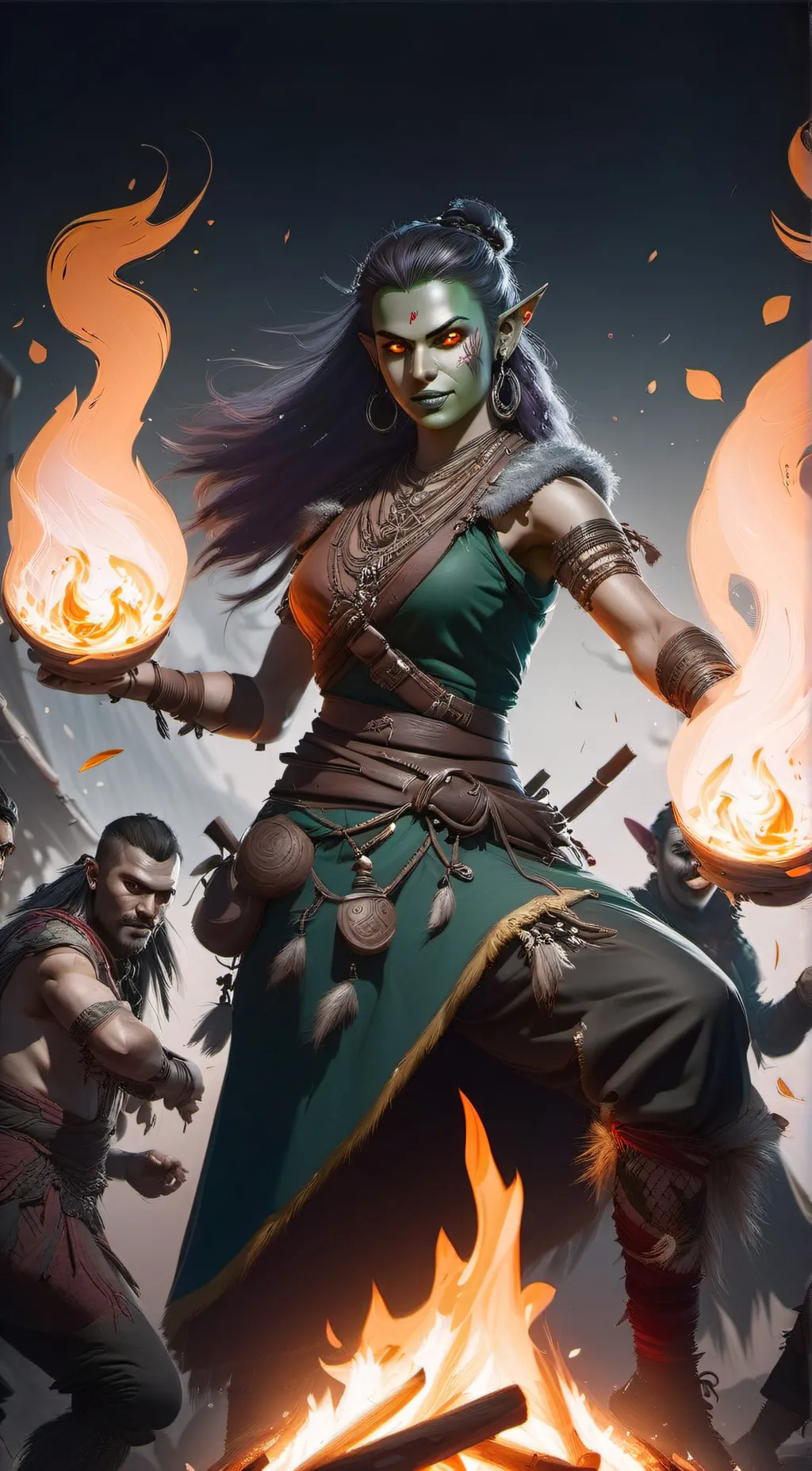 ai character: Gravara (Lume) background