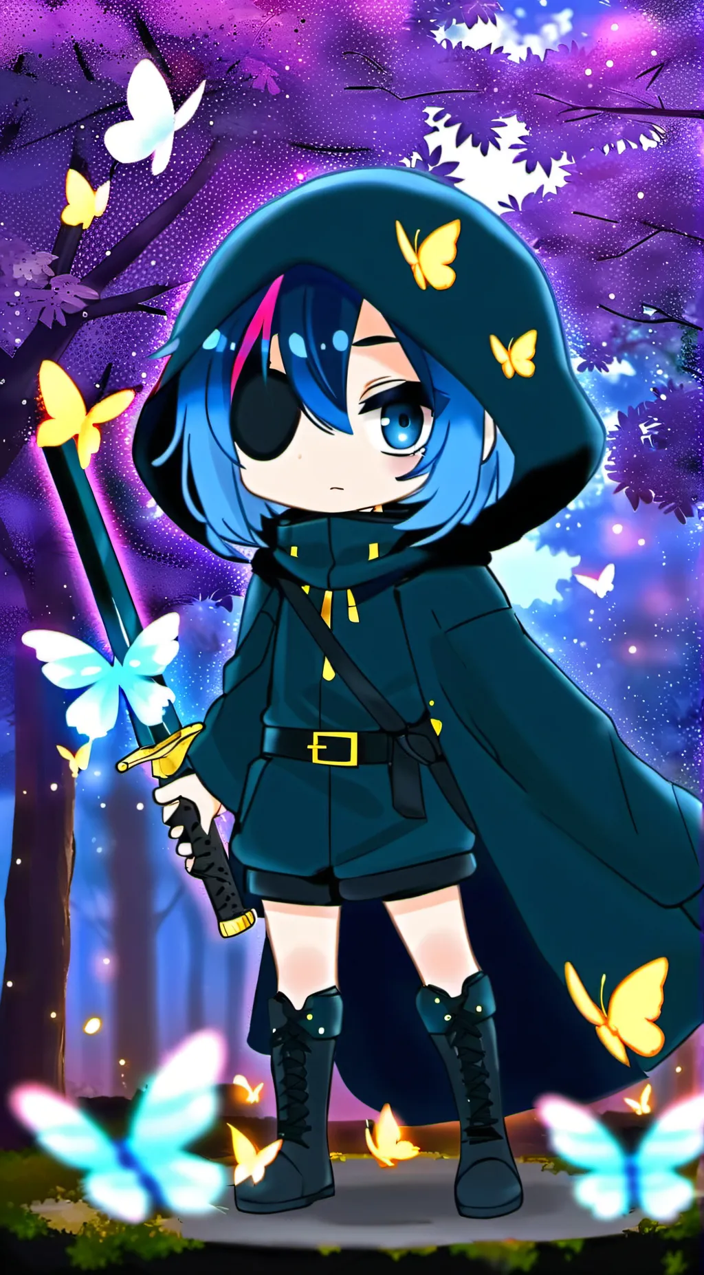 ai character: Finny background