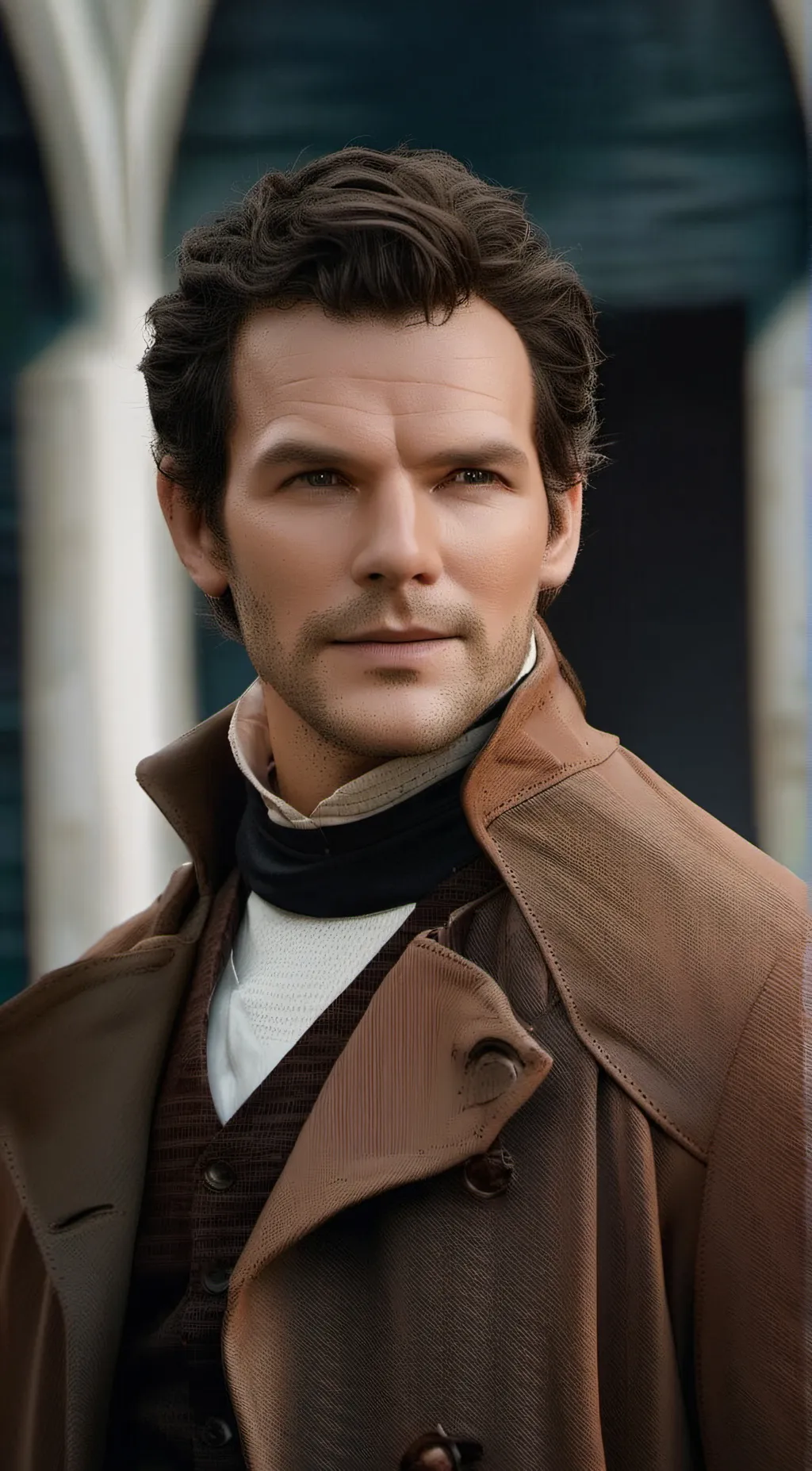 ai character: Colin Bridgerton background