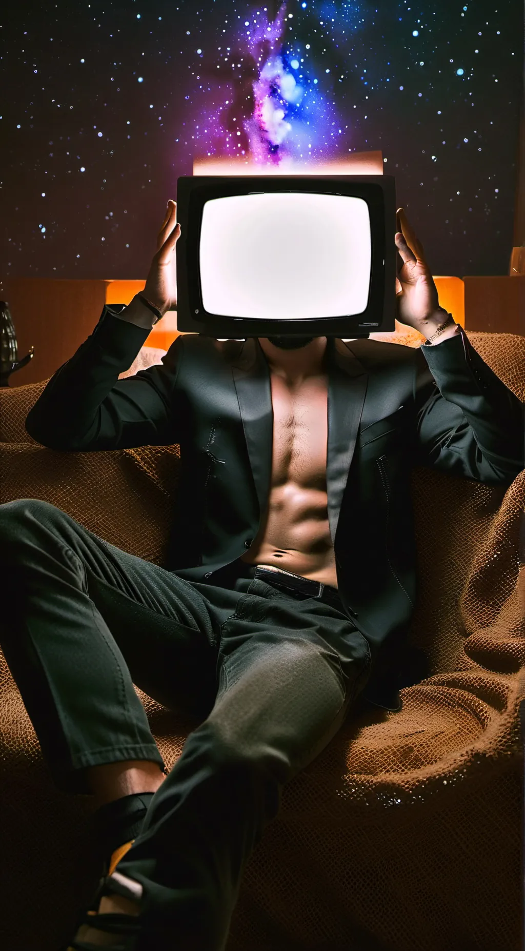 ai character: powerfulfurry9  background