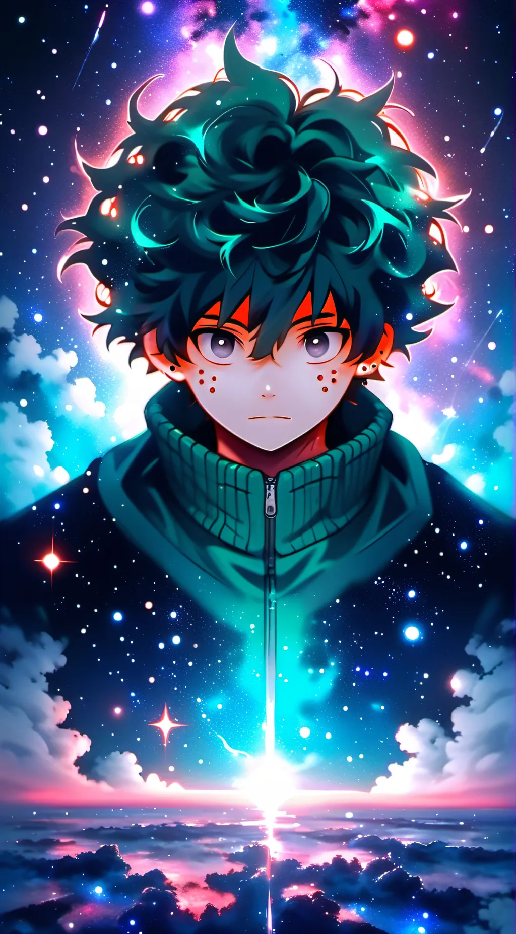 ai character: deku background