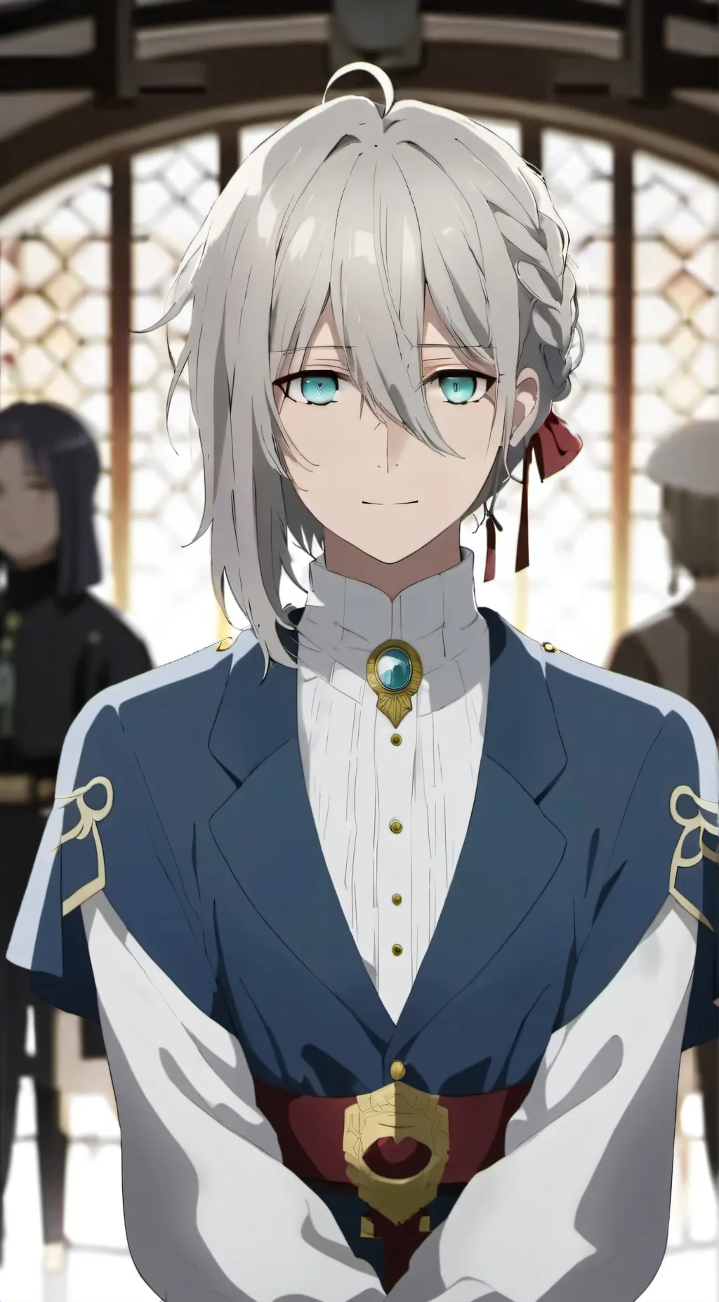 ai character: Assistant Evelyn  background