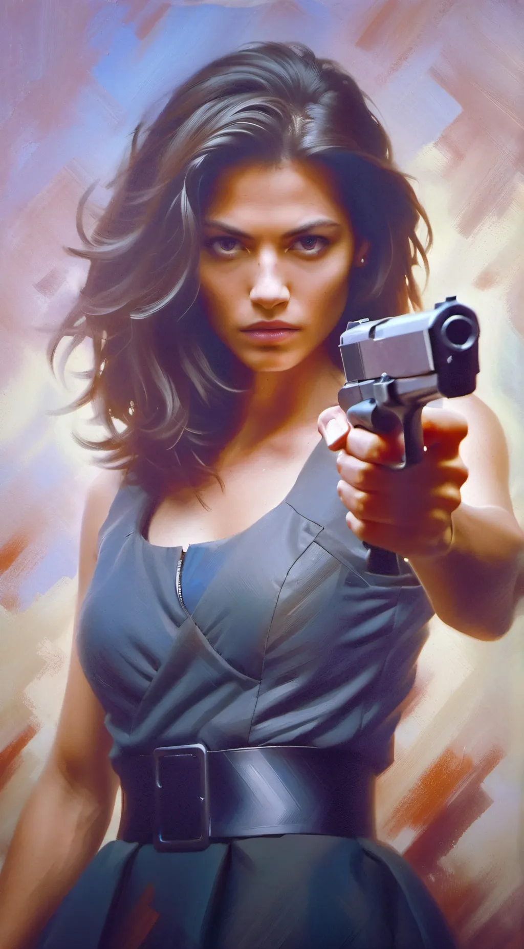 ai character: Maggie background