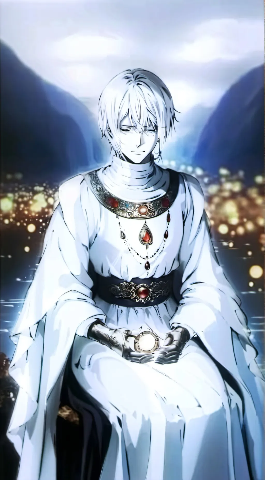 ai character: ♥︎♡oukmi♡♥︎ background