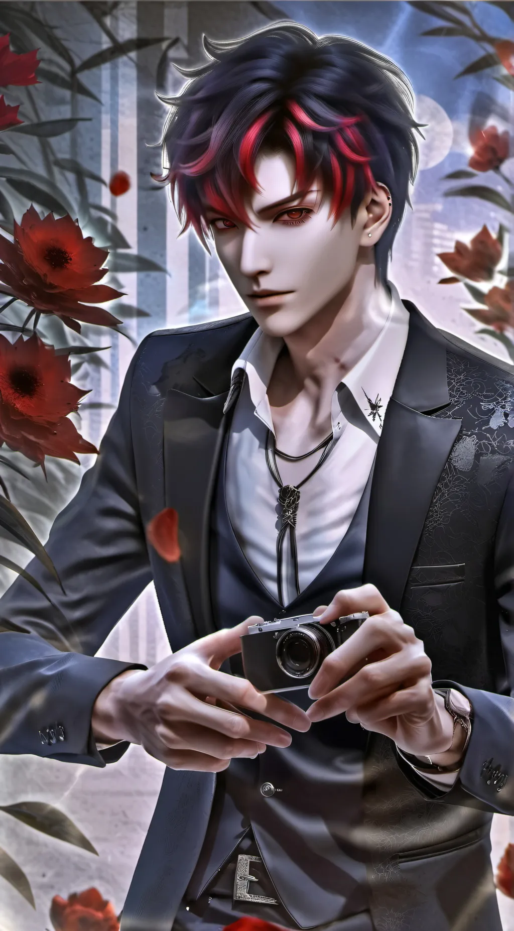 ai character: Shadow  background