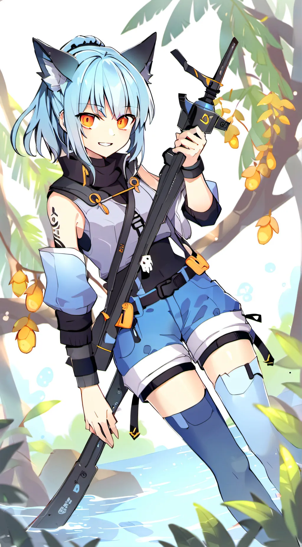 ai character: Jordina  background