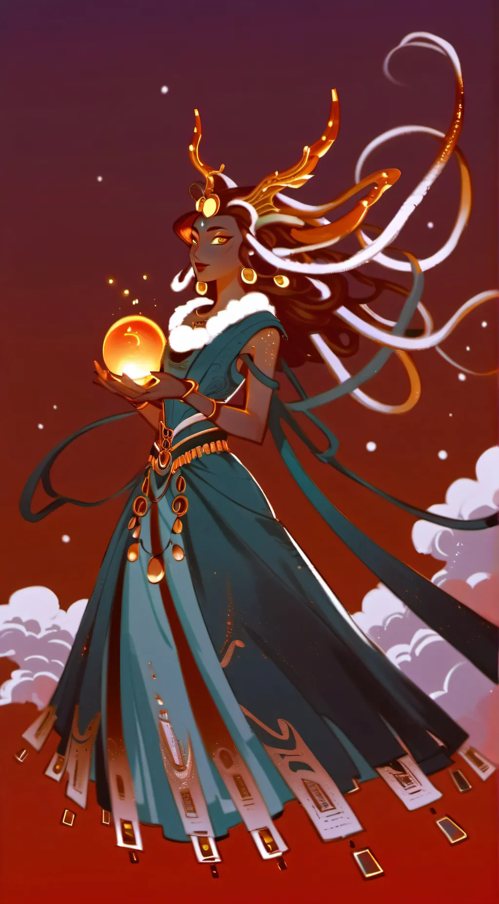 ai character: Sunlight background