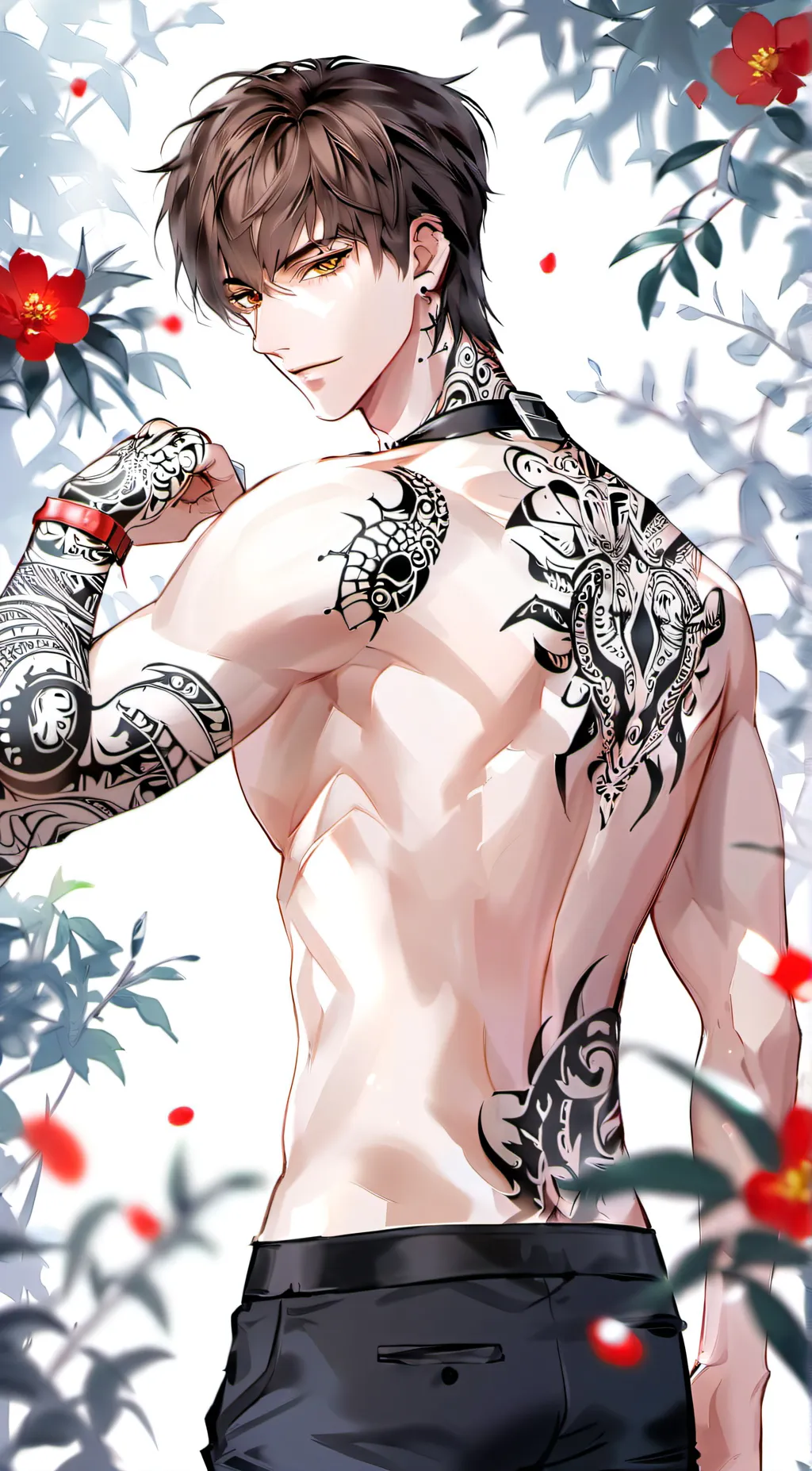 ai character: Lance  background