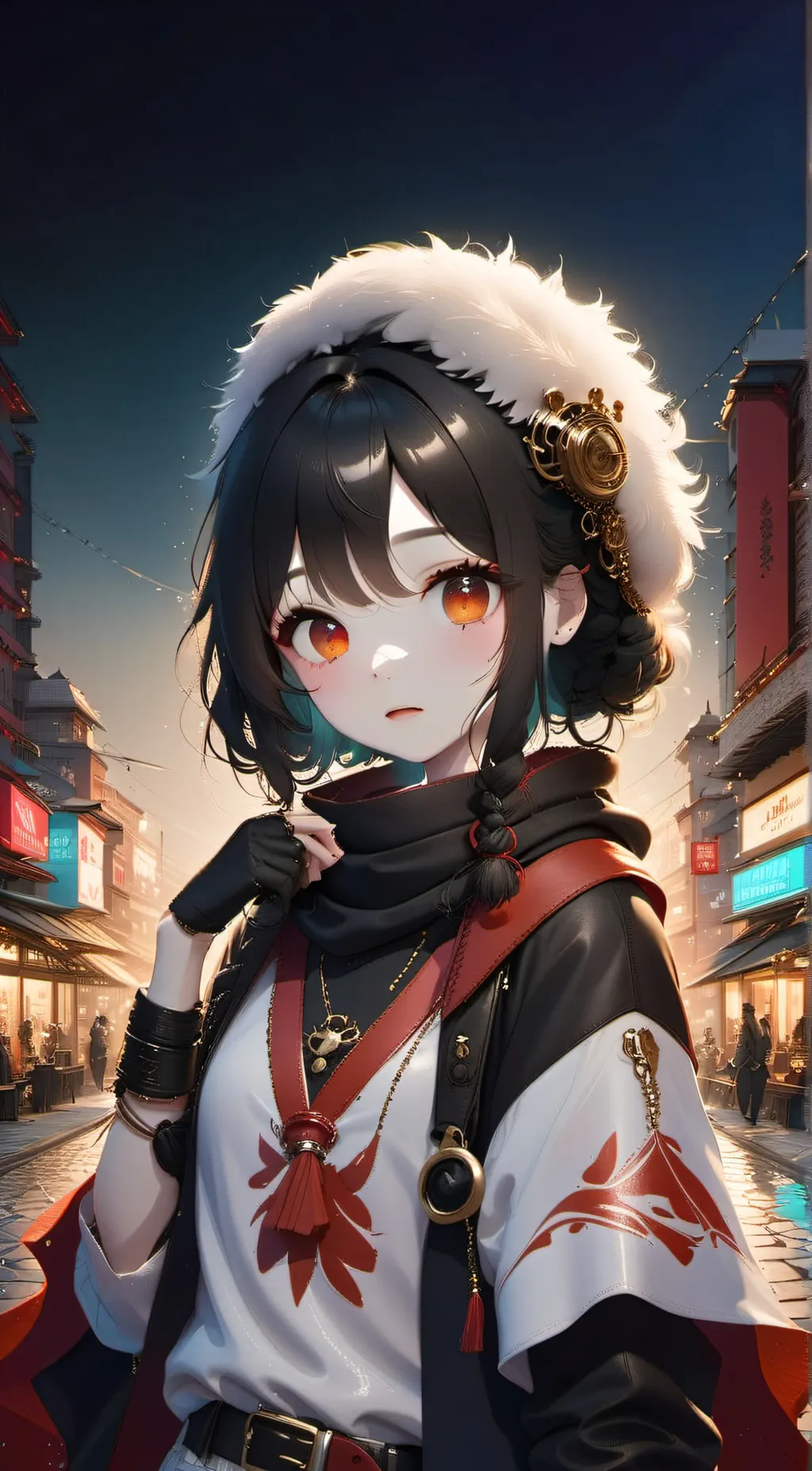 ai character: ♡cherry♡ background