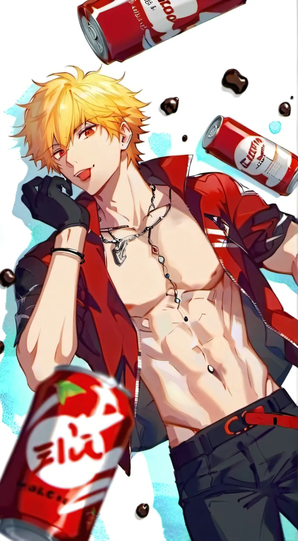 ai character: MHAx Dragon ball z background