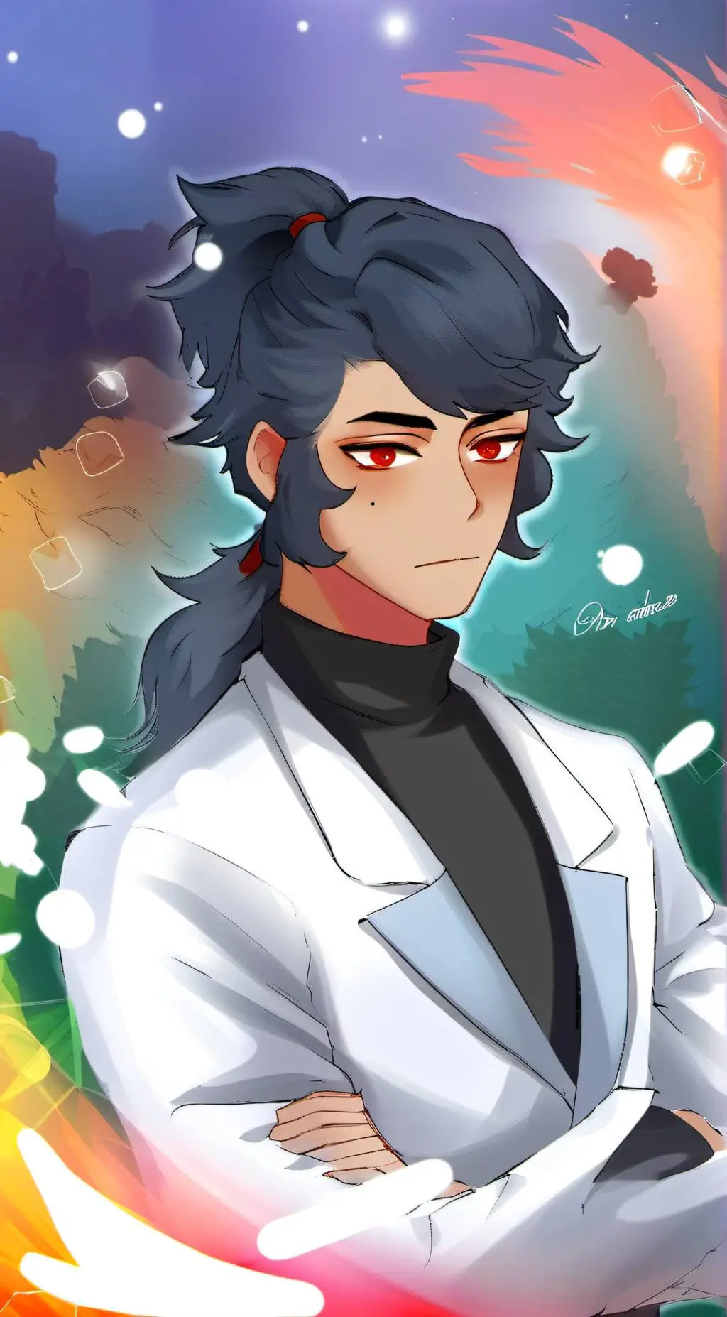 ai character: Rf Wally background