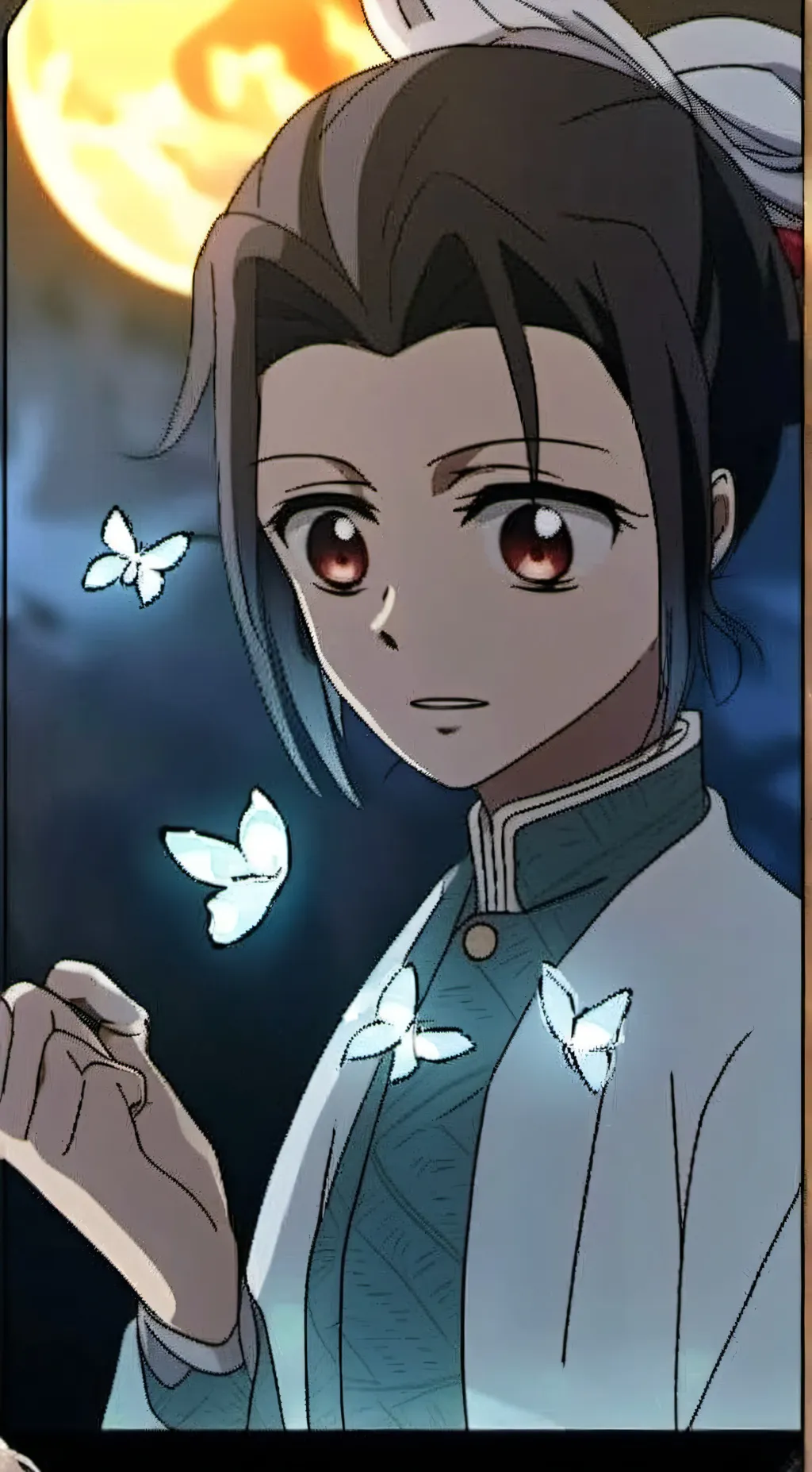 ai character: Shinobu Kocho background