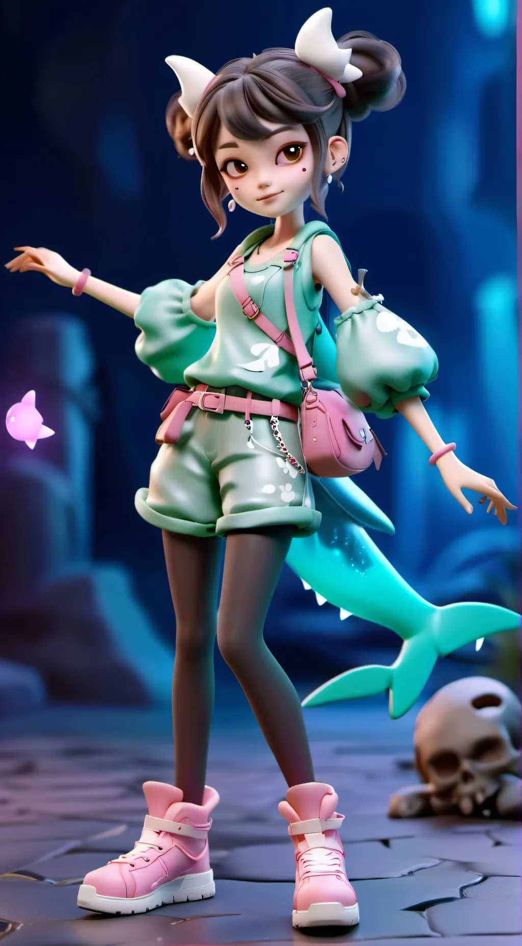 ai character: Me(Profile picture background