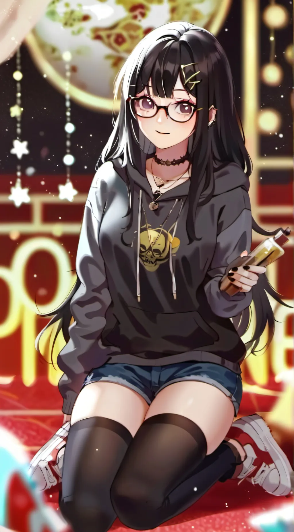 ai character: lily background