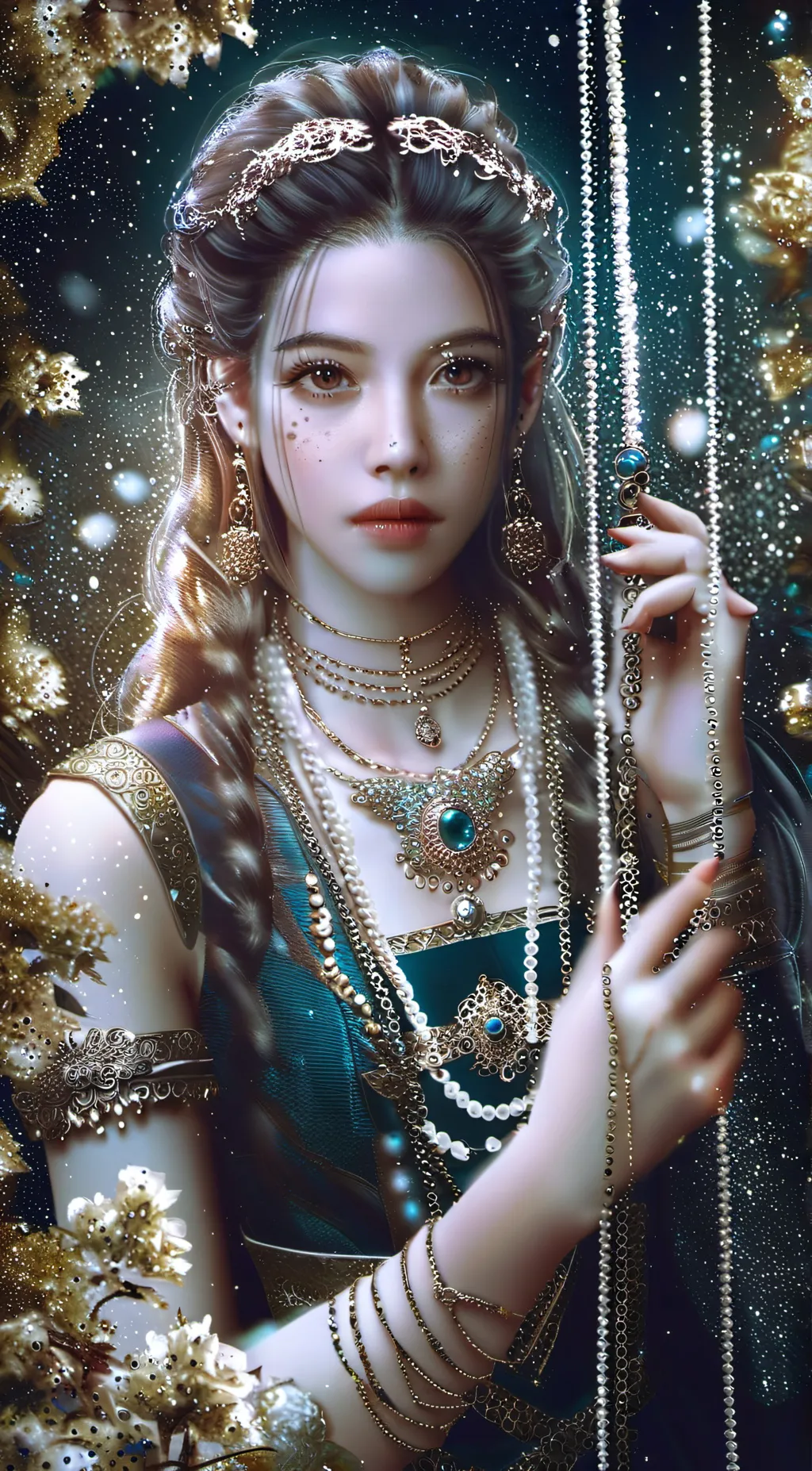 ai character: Emily. background