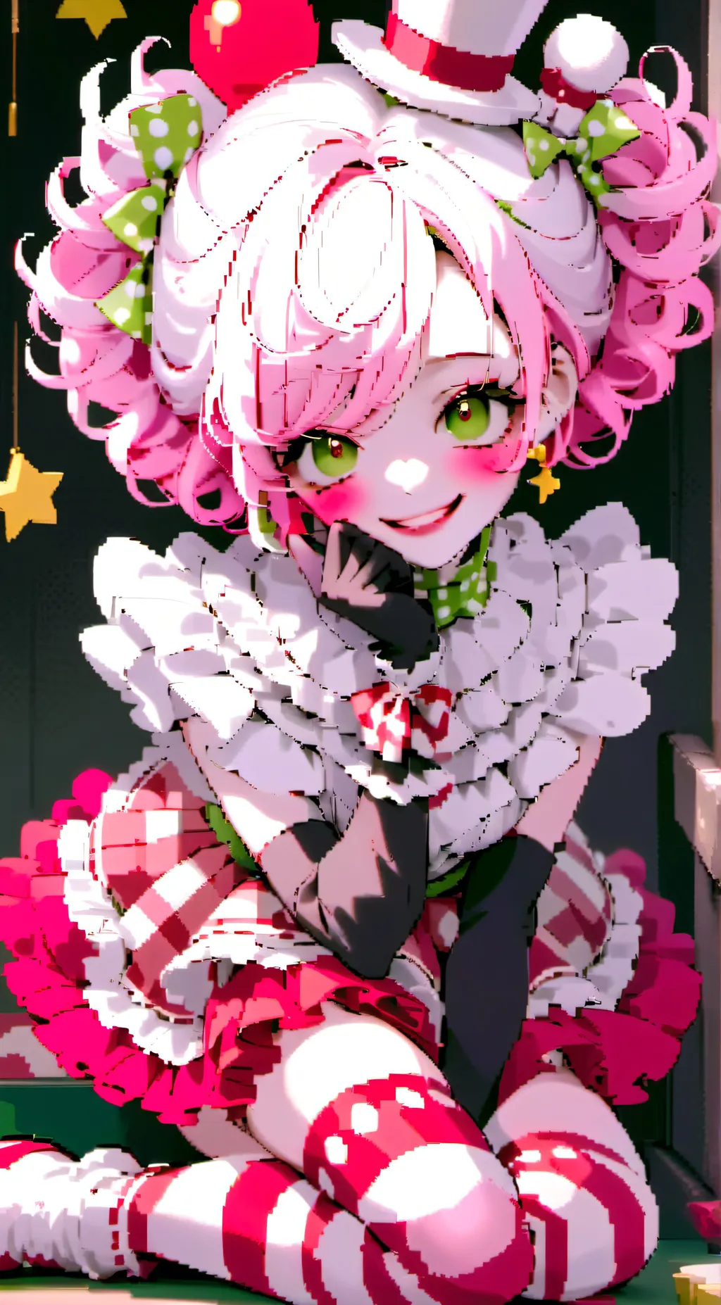 ai character: Peppermelo background