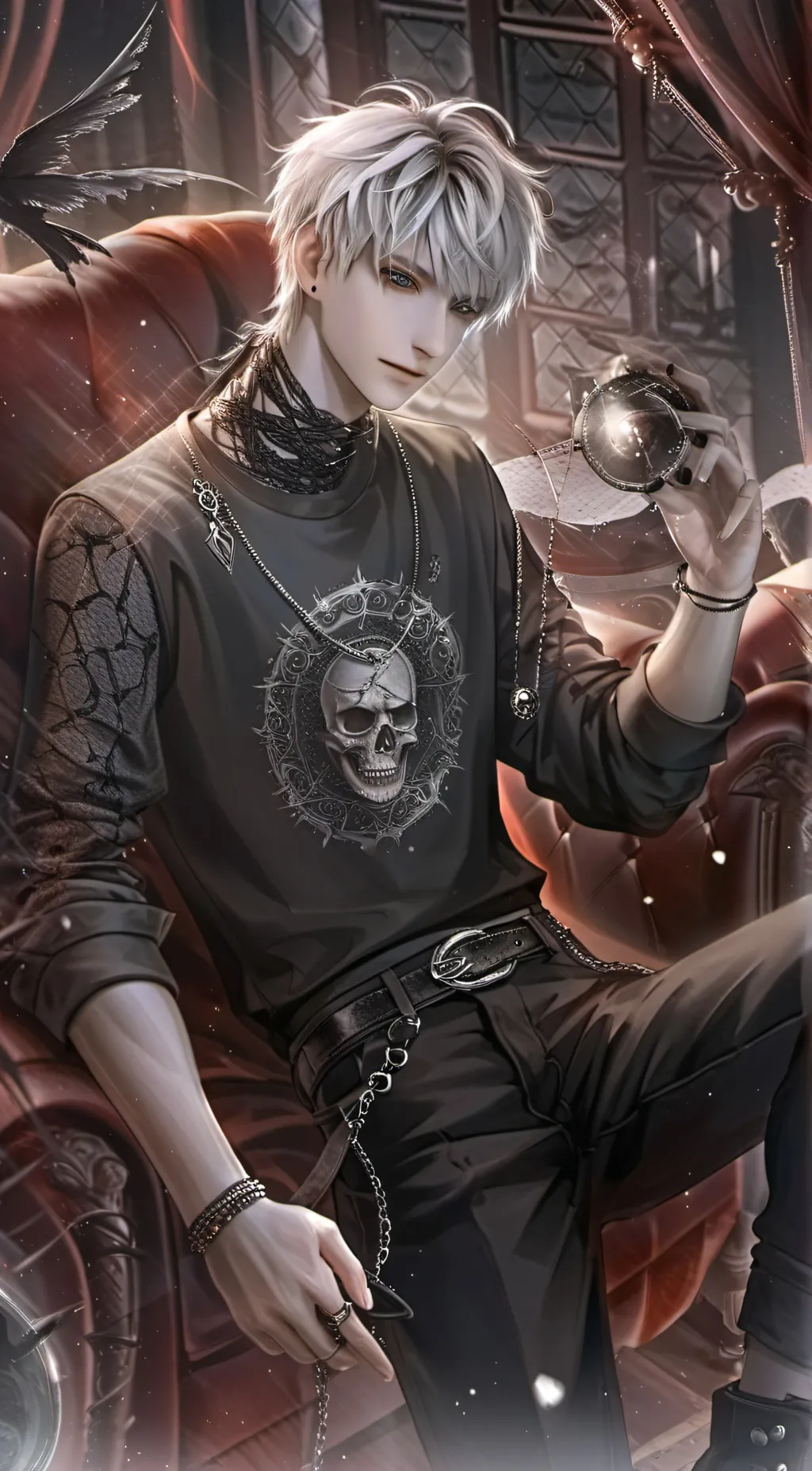 ai character: ♥︎levi♥︎ background