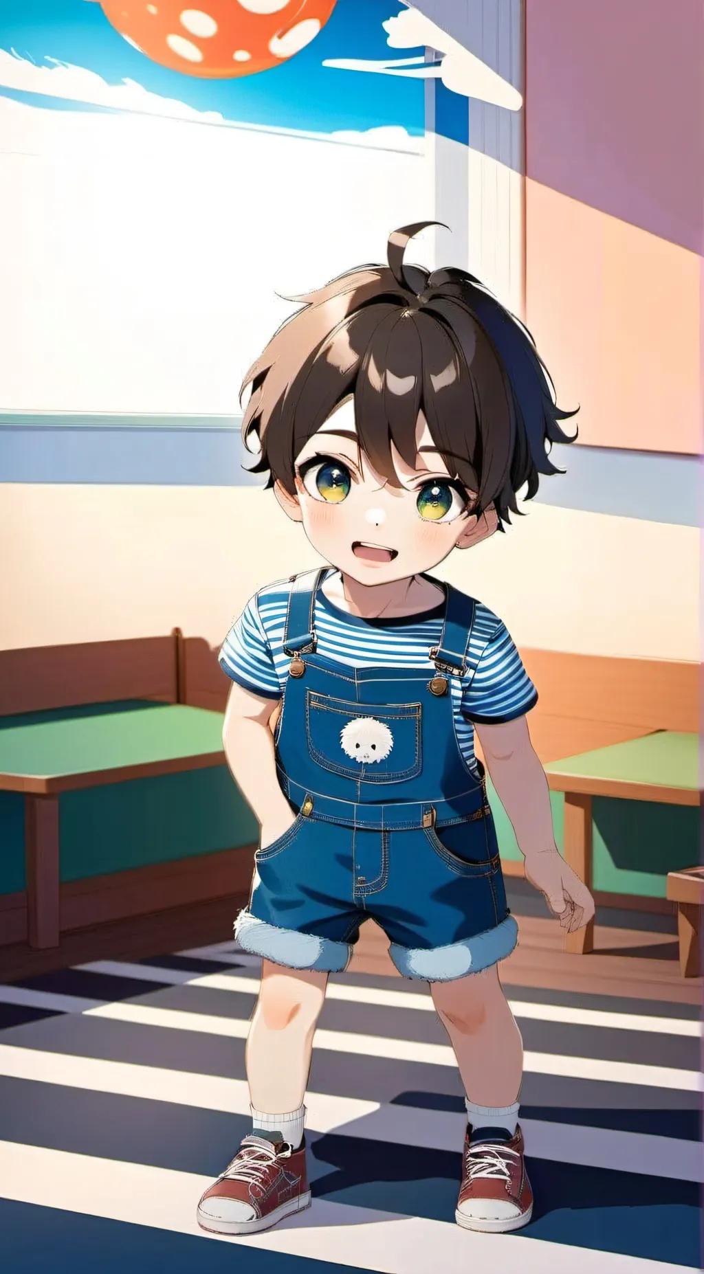 ai character: Gregory  background