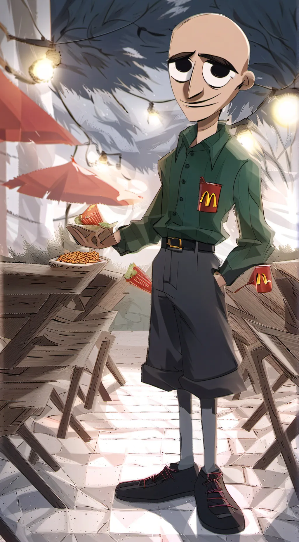 Talkie AI - Chat with Baldi Mcdonald's