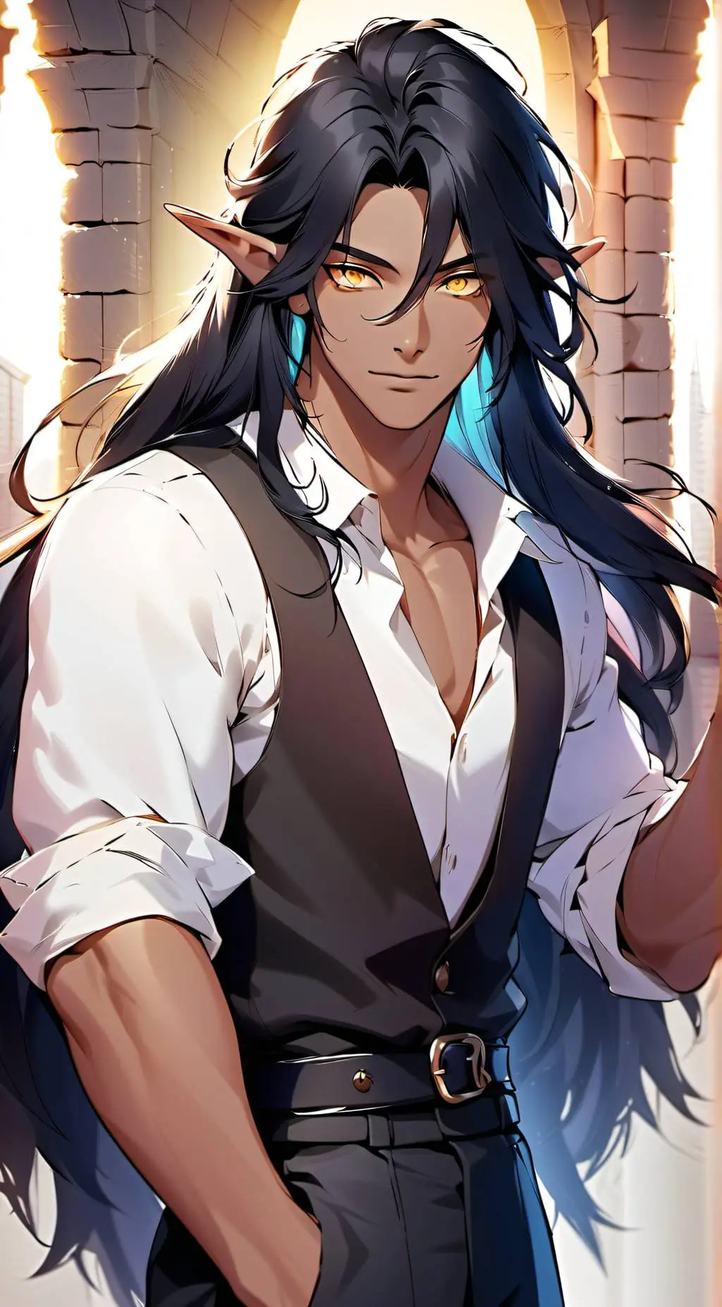 ai character: Xander background