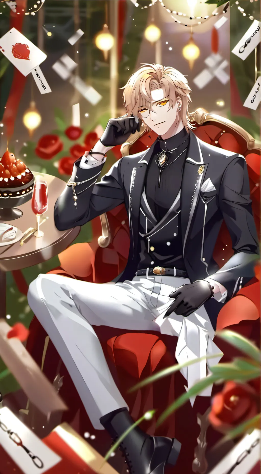 ai character: calcium  background