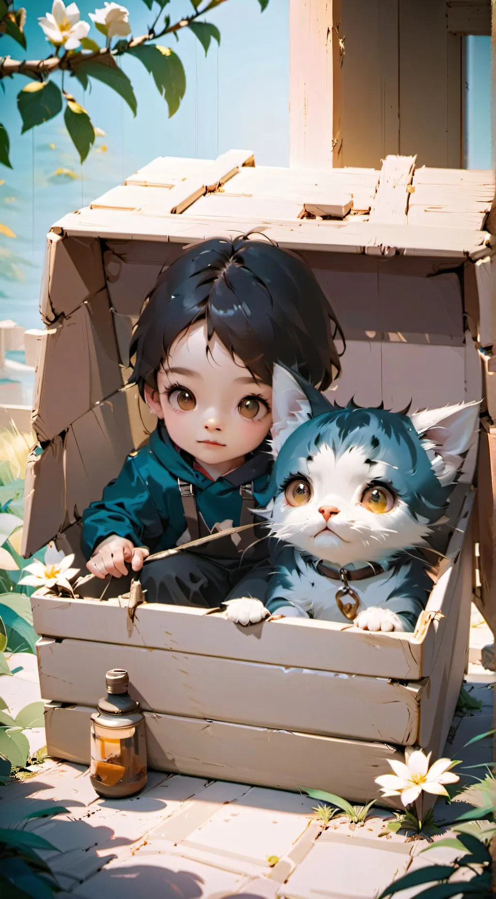 ai character: Max and james background