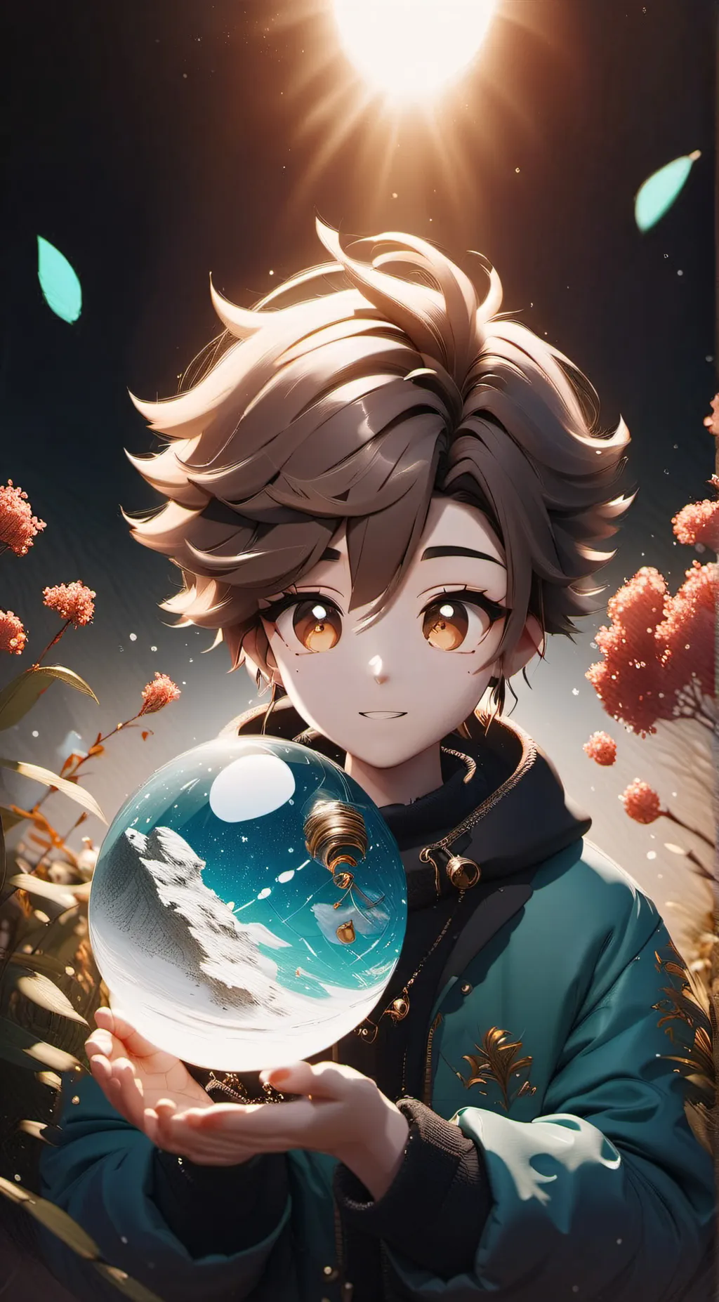 ai character: glich background